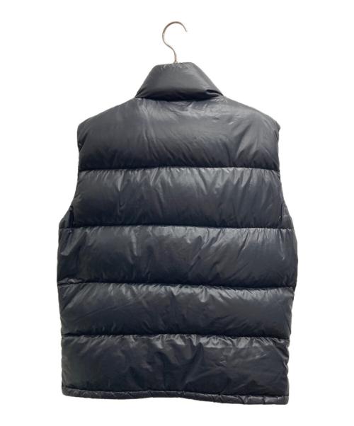 PRADA（プラダ）PRADA (プラダ) トライアングルロゴ ダウンベスト ブラック サイズ:48の古着・服飾アイテム