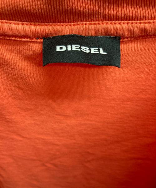 DIESEL（ディーゼル）DIESEL (ディーゼル) プリントTシャツ レッド サイズ:XLの古着・服飾アイテム