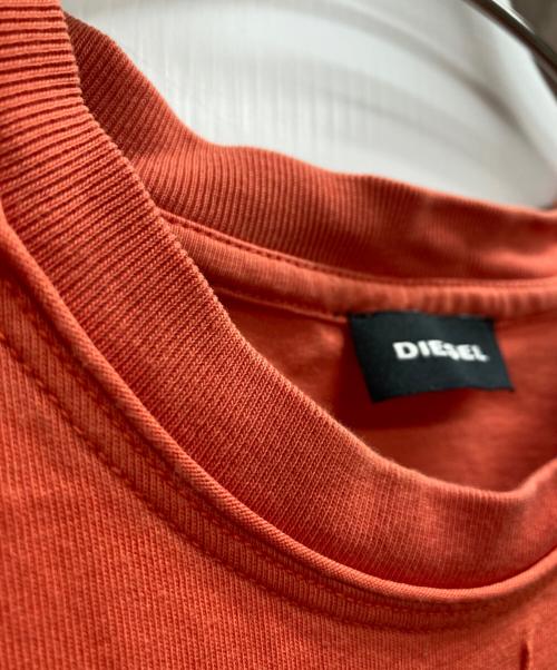 DIESEL（ディーゼル）DIESEL (ディーゼル) プリントTシャツ レッド サイズ:XLの古着・服飾アイテム