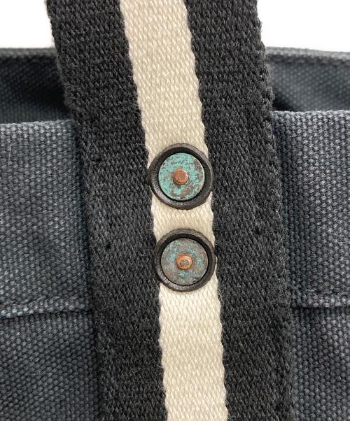 POLO RALPH LAUREN（ポロ・ラルフローレン）POLO RALPH LAUREN (ポロ・ラルフローレン) キャンバストートバッグ ブラックの古着・服飾アイテム