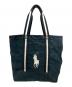 POLO RALPH LAUREN（ポロ・ラルフローレン）の古着「キャンバストートバッグ」｜ブラック