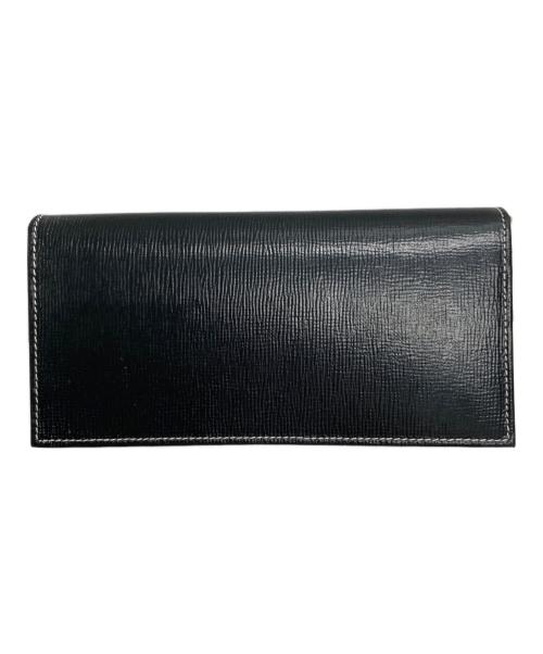Whitehouse Cox（ホワイトハウスコックス）Whitehouse Cox (ホワイトハウスコックス) LONG WALLET ネイビーの古着・服飾アイテム