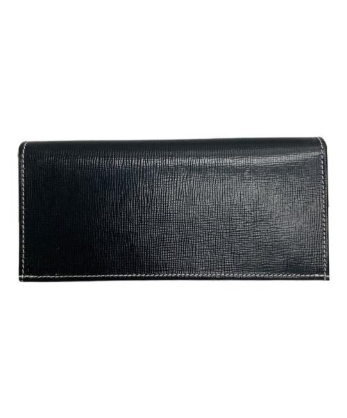 Whitehouse Cox（ホワイトハウスコックス）Whitehouse Cox (ホワイトハウスコックス) LONG WALLET ネイビーの古着・服飾アイテム