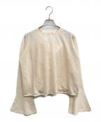 Mila Owenミラオーウェン）の古着「ベアSETラッフルデザインシアーニット」｜アイボリー