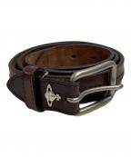 Vivienne Westwoodヴィヴィアンウエストウッド）の古着「レザーベルト」｜ブラウン