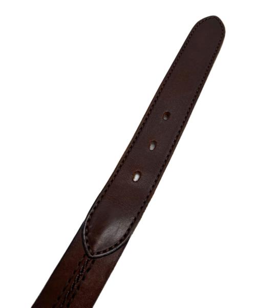 Vivienne Westwood（ヴィヴィアンウエストウッド）Vivienne Westwood (ヴィヴィアンウエストウッド) レザーベルト ブラウンの古着・服飾アイテム