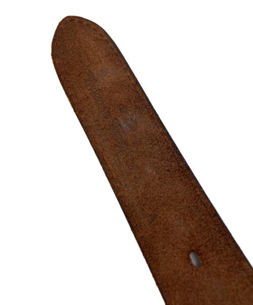 Vivienne Westwood（ヴィヴィアンウエストウッド）Vivienne Westwood (ヴィヴィアンウエストウッド) レザーベルト ブラウンの古着・服飾アイテム