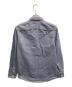 A.P.C. (アーペーセー) ボタンダウンシャツ ネイビー サイズ:XS：5000円