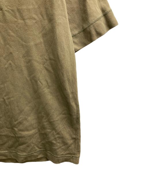 MACKINTOSH LONDON（マッキントッシュ ロンドン）MACKINTOSH LONDON (マッキントッシュ ロンドン) ヘンリーネックカットソー カーキ サイズ:Mの古着・服飾アイテム