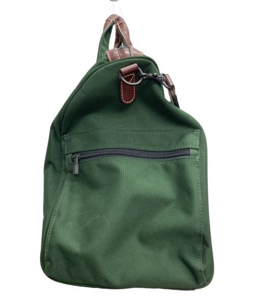 ISSEY MIYAKE（イッセイミヤケ）ISSEY MIYAKE (イッセイミヤケ) ボストンバッグ オリーブの古着・服飾アイテム