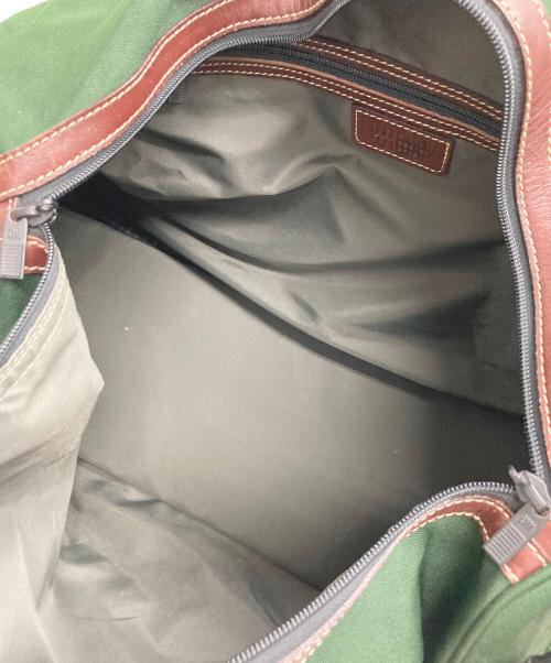 ISSEY MIYAKE（イッセイミヤケ）ISSEY MIYAKE (イッセイミヤケ) ボストンバッグ オリーブの古着・服飾アイテム