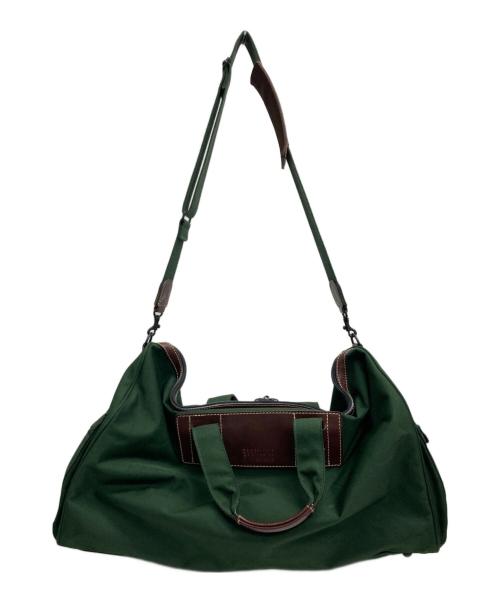 ISSEY MIYAKE（イッセイミヤケ）ISSEY MIYAKE (イッセイミヤケ) ボストンバッグ オリーブの古着・服飾アイテム