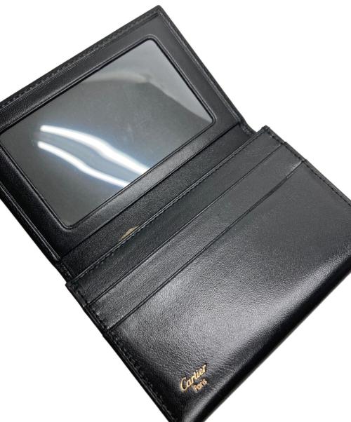 Cartier（カルティエ）Cartier (カルティエ) カードケース ブラックの古着・服飾アイテム
