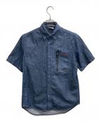 Columbiaコロンビア）の古着「BLUE BROOK SHORT SLEEVE」｜インディゴ