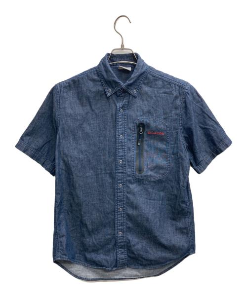 Columbia（コロンビア）Columbia (コロンビア) BLUE BROOK SHORT SLEEVE インディゴ サイズ:Mの古着・服飾アイテム