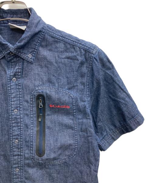 Columbia（コロンビア）Columbia (コロンビア) BLUE BROOK SHORT SLEEVE インディゴ サイズ:Mの古着・服飾アイテム