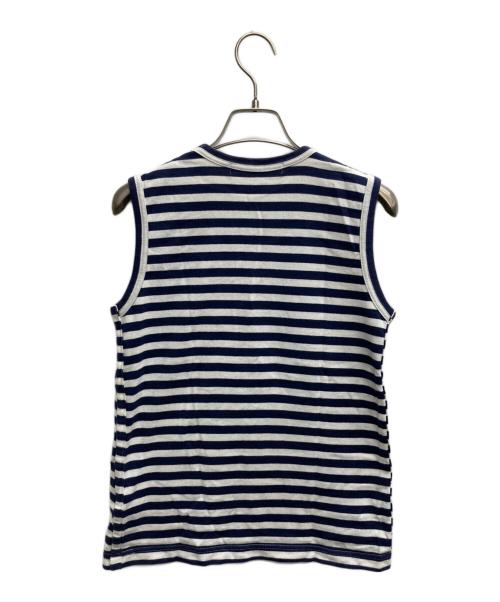 COMME des GARCONS COMME des GARCONS（コムデギャルソン コムデギャルソン）COMME des GARCONS COMME des GARCONS (コムデギャルソン コムデギャルソン) ノースリーブカットソー ホワイト サイズ:Mの古着・服飾アイテム