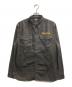 RRL（ダブルアールエル）の古着「エンブロイダリー デニム ワークシャツ」｜ブラウン
