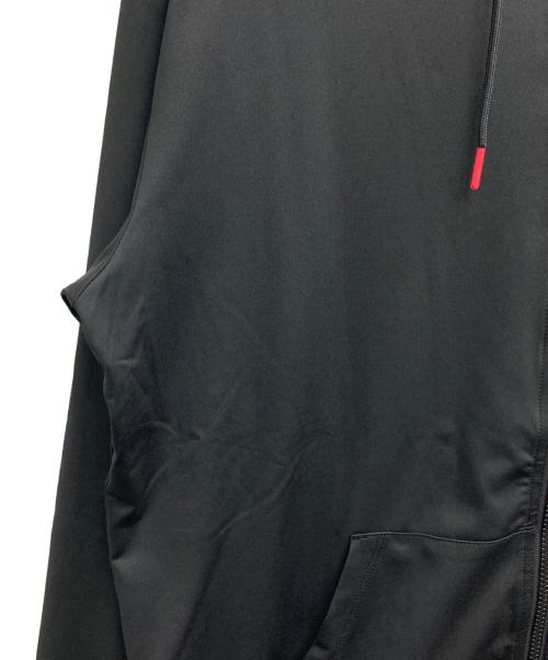 F//H（エフエイチ）F//H (エフエイチ) FREELY CIRCLE LOGO RASH ZIP HOODIE ブラック サイズ:XL 未使用品の古着・服飾アイテム