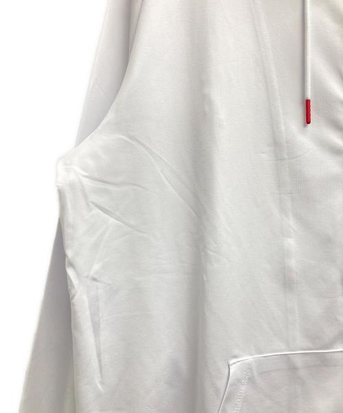 F//H（エフエイチ）F//H (エフエイチ) FREELY CIRCLE LOGO RASH ZIP HOODIE ホワイト サイズ:XL 未使用品の古着・服飾アイテム