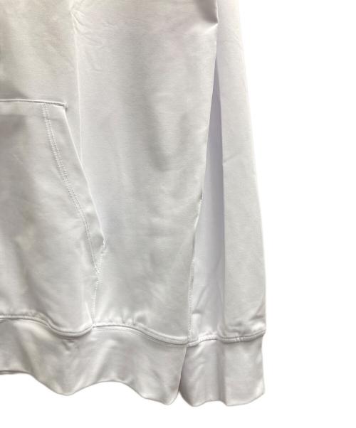 F//H（エフエイチ）F//H (エフエイチ) FREELY CIRCLE LOGO RASH ZIP HOODIE ホワイト サイズ:XL 未使用品の古着・服飾アイテム