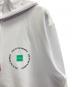 F//H (エフエイチ) FREELY CIRCLE LOGO RASH ZIP HOODIE ホワイト サイズ:XL 未使用品：3000円