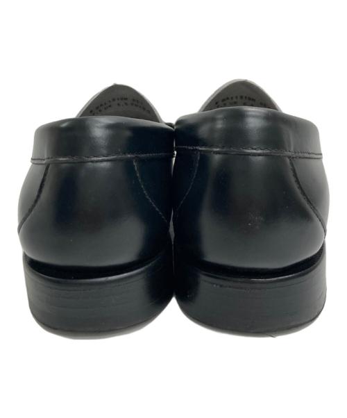 G.H.BASS（ジーエイチバス）G.H.BASS (ジーエイチバス) コンビローファー ブラック サイズ:7.5の古着・服飾アイテム