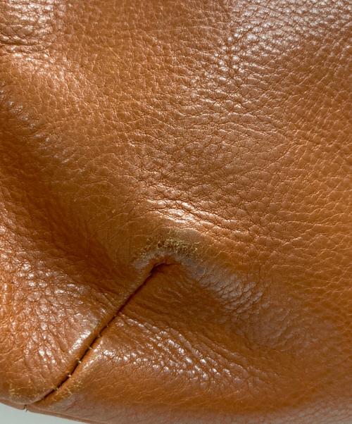 IL BISONTE（イル ビゾンテ）IL BISONTE (イル ビゾンテ) レザーワンショルダーバッグ ブラウンの古着・服飾アイテム