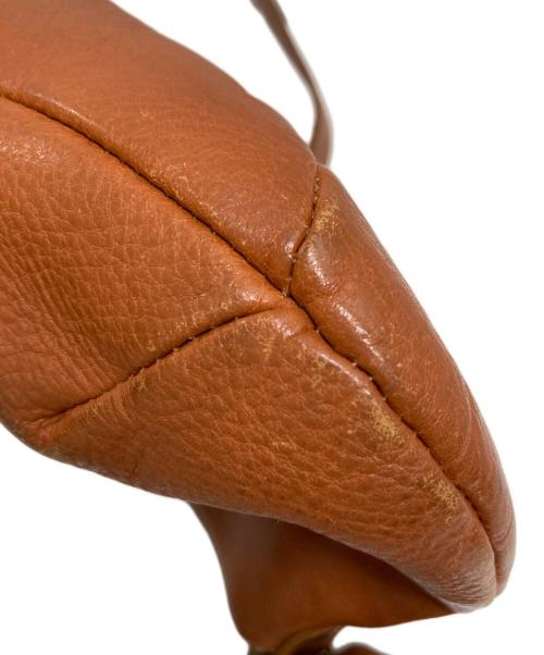 IL BISONTE（イル ビゾンテ）IL BISONTE (イル ビゾンテ) レザーワンショルダーバッグ ブラウンの古着・服飾アイテム