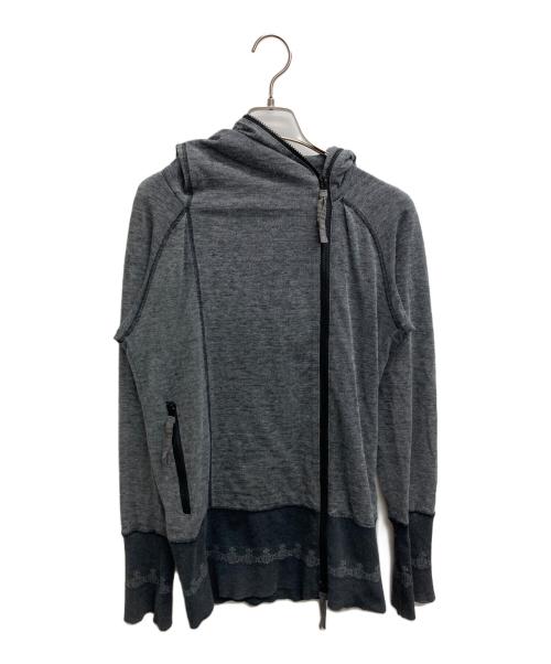 Vivienne Westwood RED LABEL（ヴィヴィアンウエストウッドレッドレーベル）Vivienne Westwood RED LABEL (ヴィヴィアンウエストウッドレッドレーベル) ジップパーカー グレー サイズ:Ｍの古着・服飾アイテム