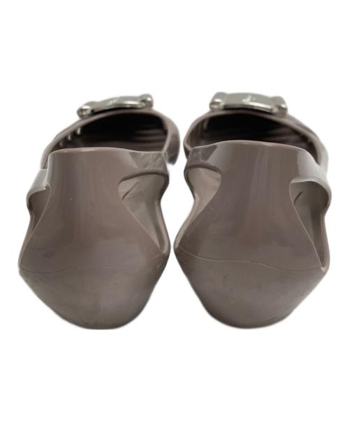 Salvatore Ferragamo（サルヴァトーレ フェラガモ）Salvatore Ferragamo (サルヴァトーレ フェラガモ) ヴァラリボンラバーパンプス ラベンダー サイズ:5の古着・服飾アイテム