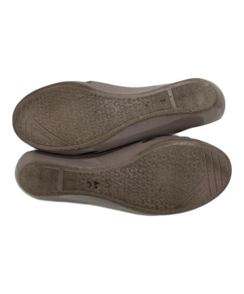 Salvatore Ferragamo（サルヴァトーレ フェラガモ）Salvatore Ferragamo (サルヴァトーレ フェラガモ) ヴァラリボンラバーパンプス ラベンダー サイズ:5の古着・服飾アイテム