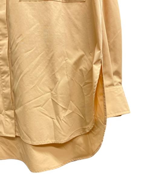 PLST（プラステ）PLST (プラステ) タイプライターワイドシャツ ブラウン サイズ:Sの古着・服飾アイテム