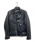 Schottショット）の古着「NEW DOUBLE BREST RIDERS」｜ブラック