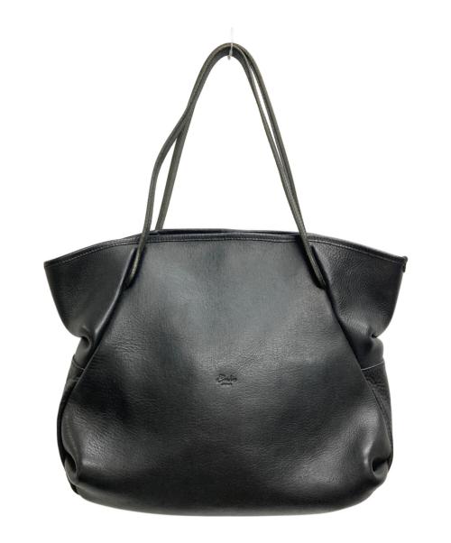 Ense（アンサ）Ense (アンサ) レザートートバッグM ブラックの古着・服飾アイテム