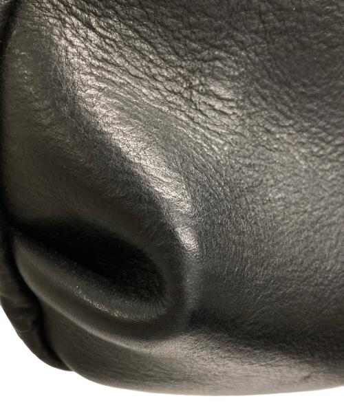 Ense（アンサ）Ense (アンサ) レザートートバッグM ブラックの古着・服飾アイテム