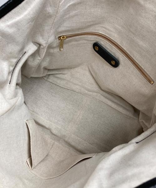 Ense（アンサ）Ense (アンサ) レザートートバッグM ブラックの古着・服飾アイテム