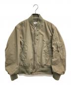 Engineered Garmentsエンジニアドガーメンツ）の古着「Aviator Jacket」｜カーキ