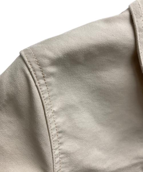 le travailleur gallice（ル・トラヴァイユール・ガリス）le travailleur gallice (ル・トラヴァイユール・ガリス) フレンチモールスキンジャケット ホワイトの古着・服飾アイテム