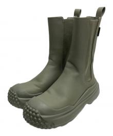 CHARLES & KEITH（チャールズアンドキース）の古着「サイドゴアブーツ」｜グリーン