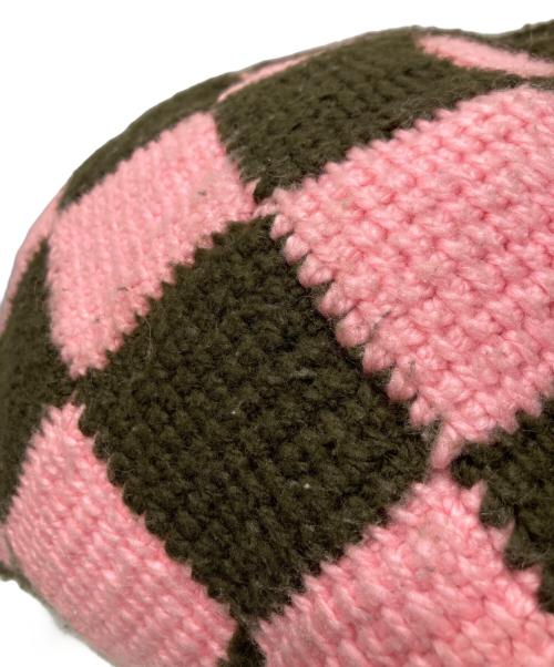 MARNI（マルニ）MARNI (マルニ) MARKET DIAMOND BAG ブラウン×ピンクの古着・服飾アイテム