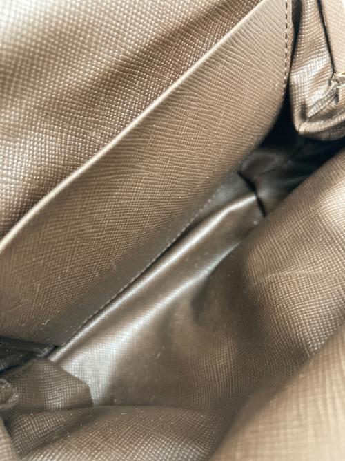 Burberry's（バーバリー）Burberry's (バーバリーズ) がま口ショルダーバッグ ブラウンの古着・服飾アイテム