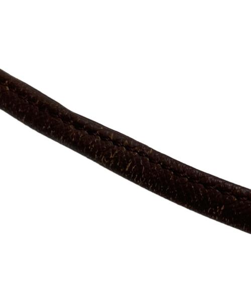 Burberry's（バーバリー）Burberry's (バーバリーズ) がま口ショルダーバッグ ブラウンの古着・服飾アイテム