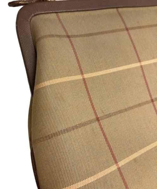 Burberry's（バーバリー）Burberry's (バーバリーズ) がま口ショルダーバッグ ブラウンの古着・服飾アイテム