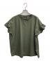 coen (コーエン) ポーチ付きフリルTEE＆スカート カーキ サイズ:L 未使用品：4000円