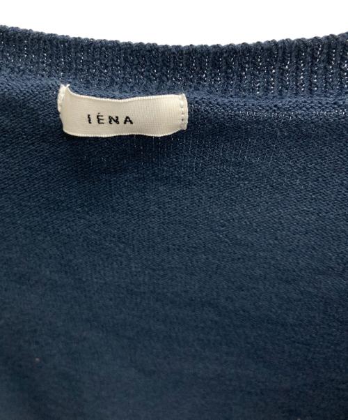 IENA（イエナ）IENA (イエナ) コットンストレッチ NEOワイド長袖プルオーバー ネイビー サイズ:Freeの古着・服飾アイテム