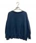 IENA（イエナ）の古着「コットンストレッチ NEOワイド長袖プルオーバー」｜ネイビー