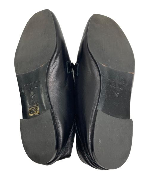 FABIO RUSCONI（ファビオルスコーニ）FABIO RUSCONI (ファビオルスコーニ) ビットローファー ブラック サイズ:38の古着・服飾アイテム