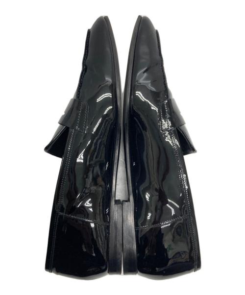 FABIO RUSCONI（ファビオルスコーニ）FABIO RUSCONI (ファビオルスコーニ) コインローファー ブラック サイズ:38の古着・服飾アイテム