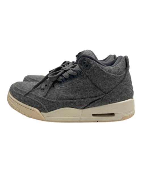 NIKE（ナイキ）NIKE (ナイキ) Air Jordan 3 Retro グレー サイズ:27.5cmの古着・服飾アイテム